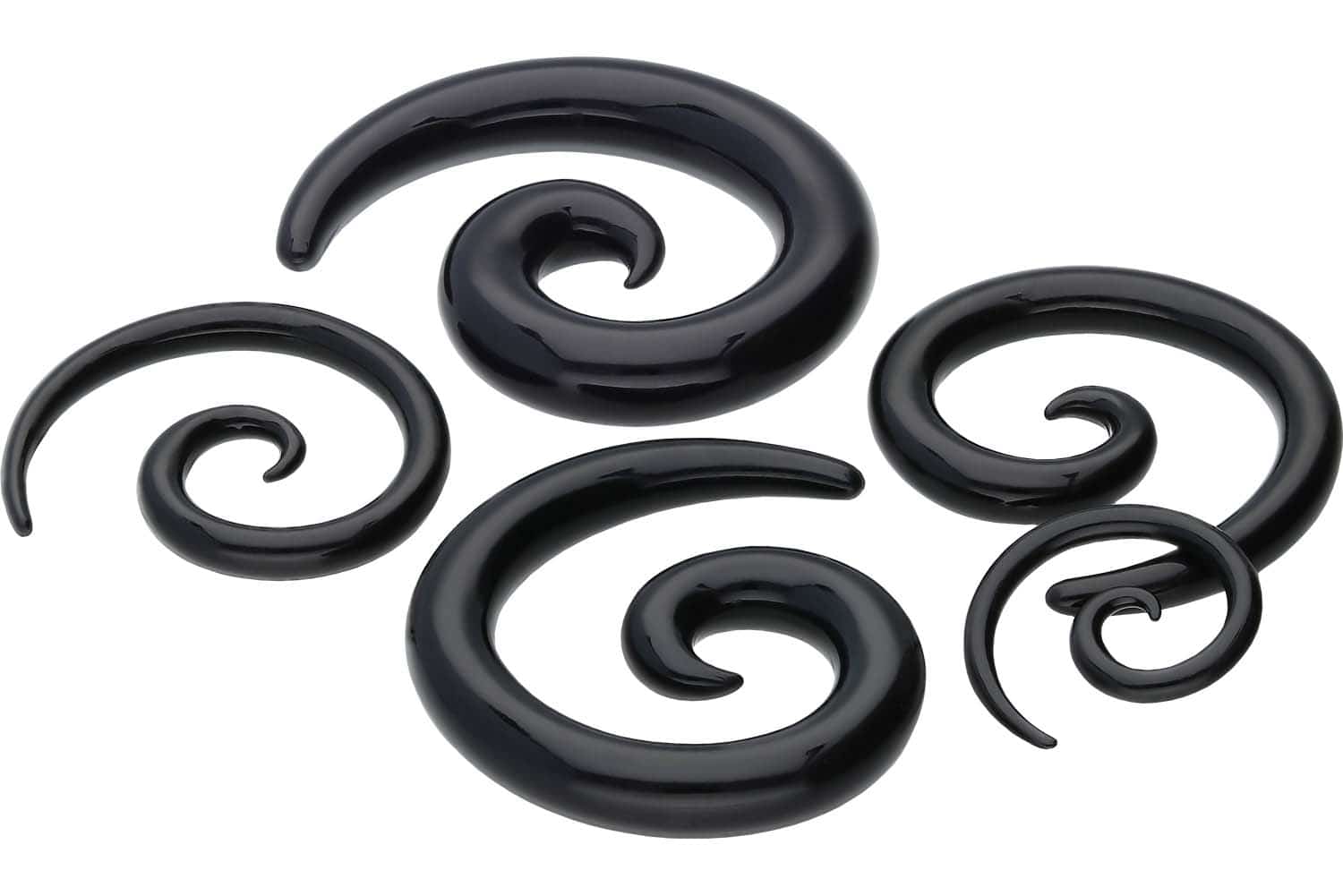 SET Acryl Dehnspirale von Piercingline